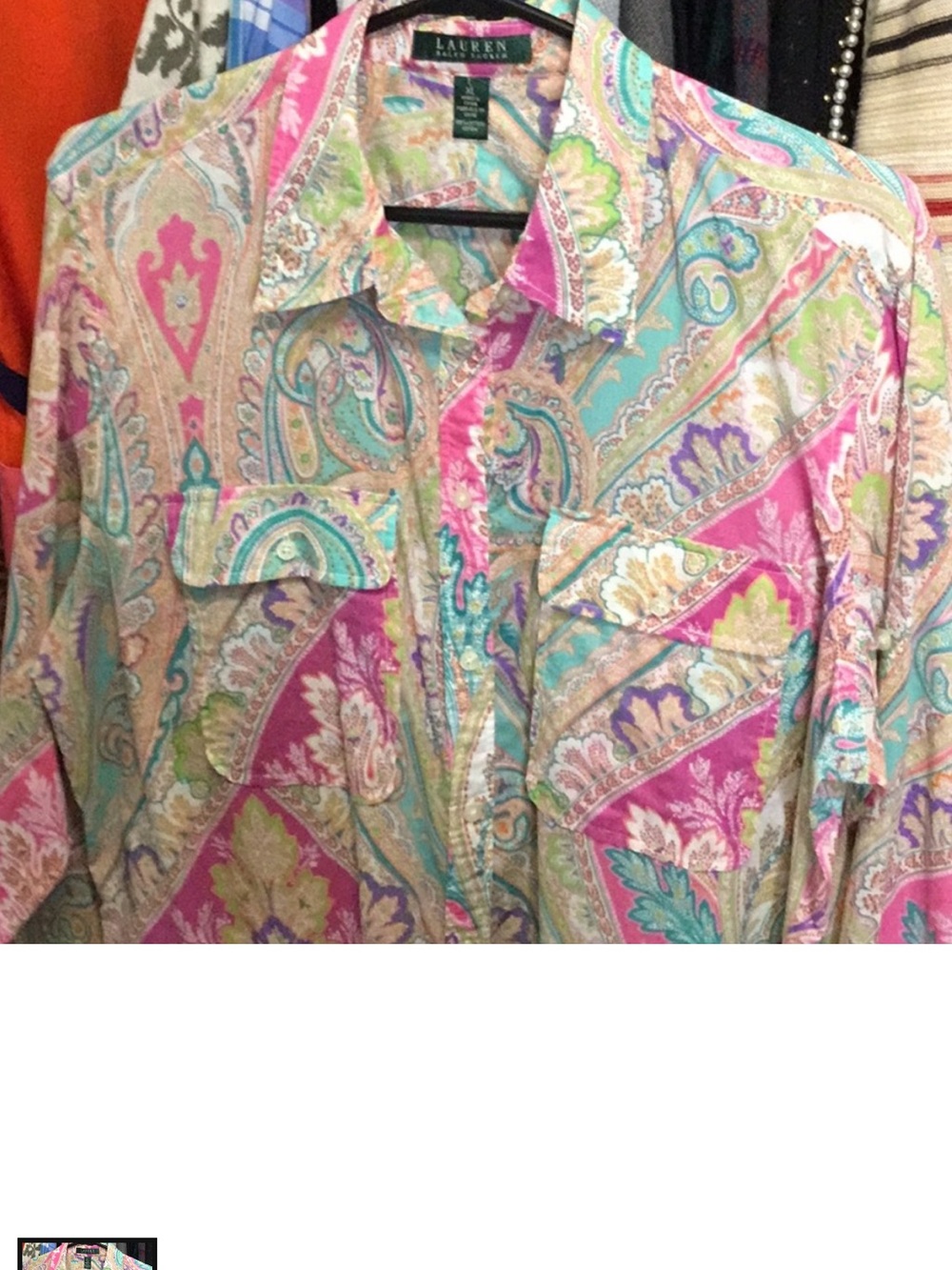 Lauren Rl Paisley Top